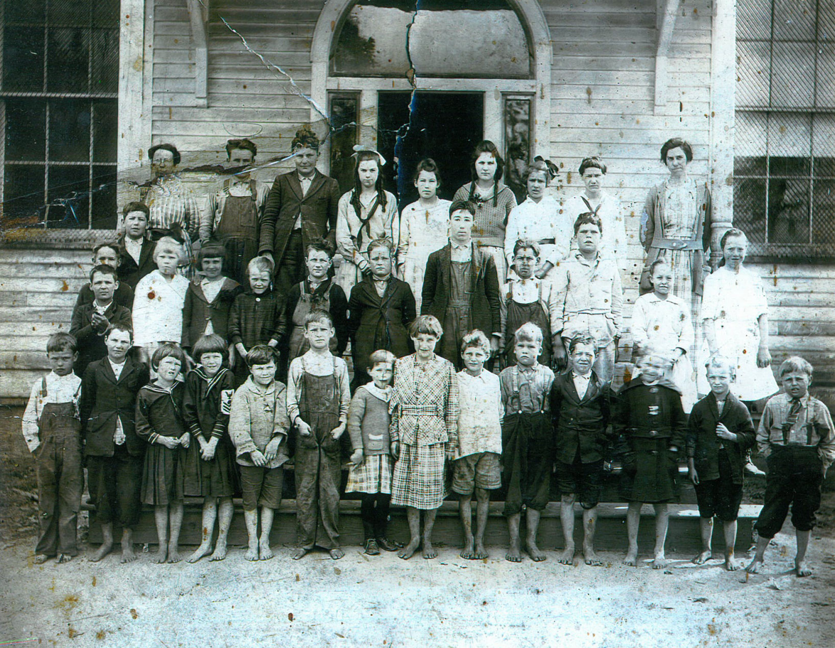 Cedar Grove School in the early 1920s